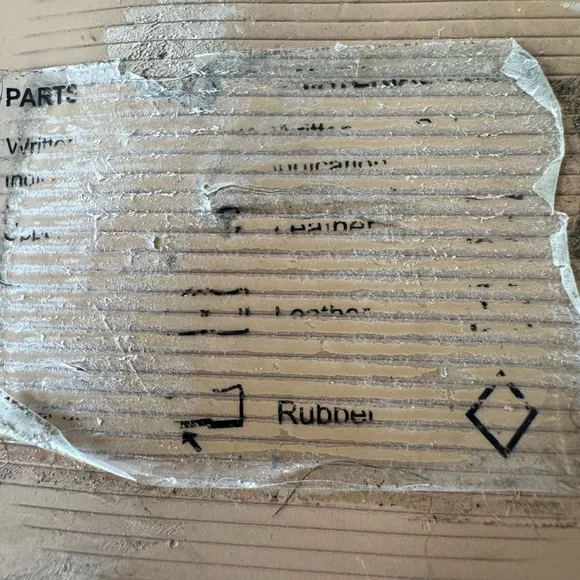 Anthropologie Brown Tan Woven Leather Ankle Strap Flats Sandals Size 8 - Picture 7 of 8